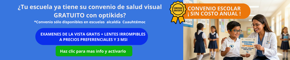 Convenio de salud visual para escuelas